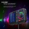 Multifunctional Fast Charging Car AUX Adapter MP3 Music Player Wireless FM Transmitter with Big Color Screen 2.4A QC3.0 Dual USB