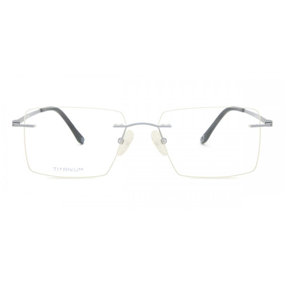 Rimless Rectangle Grey Smartbuy Collection Pedro Tt 131 M18 Fashion Unisex Eyeglasses