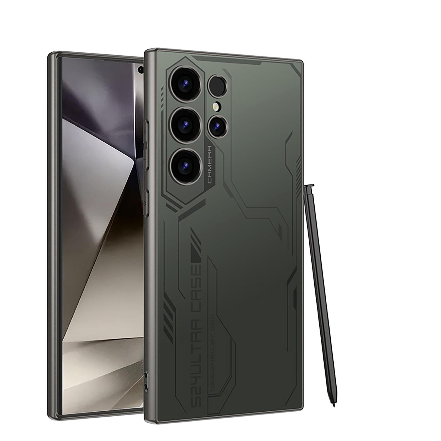 Матовый чехол для мобильного телефона Samsung S23u Защитный чехол S23ultra Новый S24u Расписной защитный чехол SM-S23Ultra