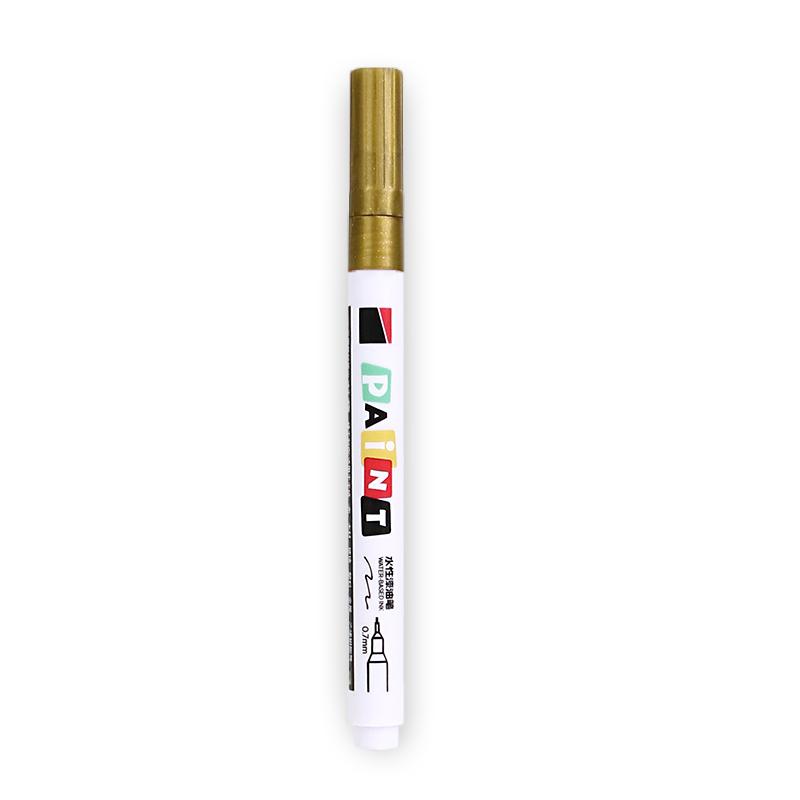12Colors 0.7mm Ultra-Fine Paint Markers - Quick-Dry Pens for Model Kits,Canvas Art & Outlining | Waterproof, Fade-Proof