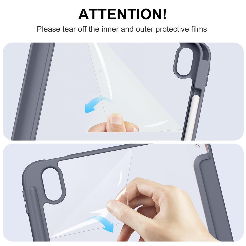 Case for iPad (A16) 11th Generation 11 Inch / 10th Generation 10.9 Inch with Pencil Holder, Magnetic Flip Smart Cover