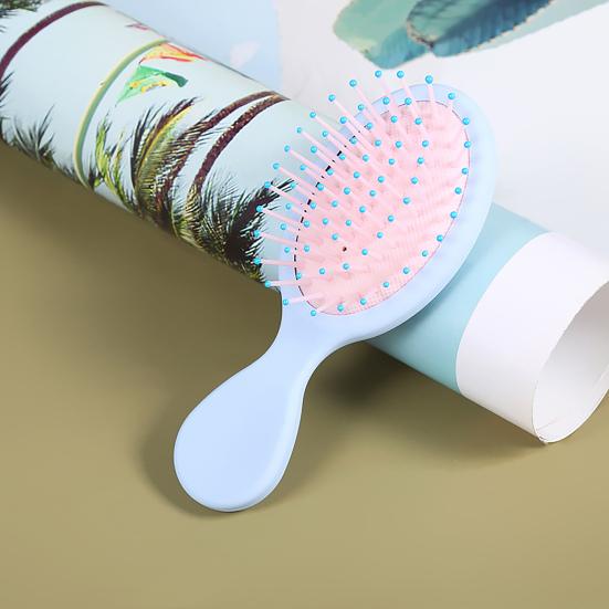 Hair Comb Anti-static Painless Remove Dandruff Prevent Hairs Loss Soft Comb Teeth Dry And Wet Use Detangling Hair Brush Home Supply