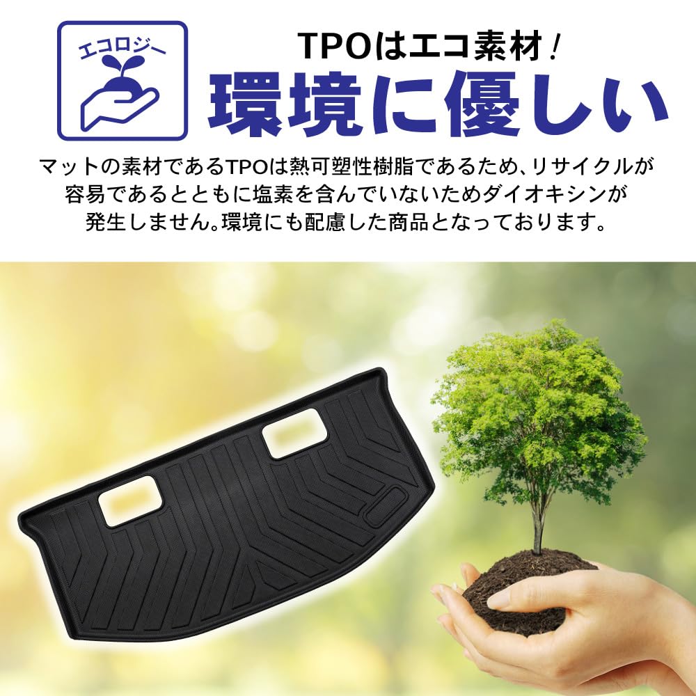 Craftworks New NBOX JF5 JF6 Luggage Mat Car 3D Waterproof Stain Resistant Rubber EX G Interior Custom Accessories Luggage N-BOX