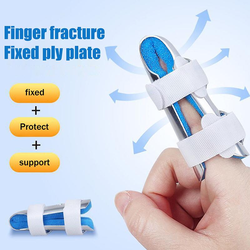 Five Finger Trainer Stabilizer Finger Sleeve Finger Fixed Splint Fixed Support Device For Broken Fingers Straightening Arthritis