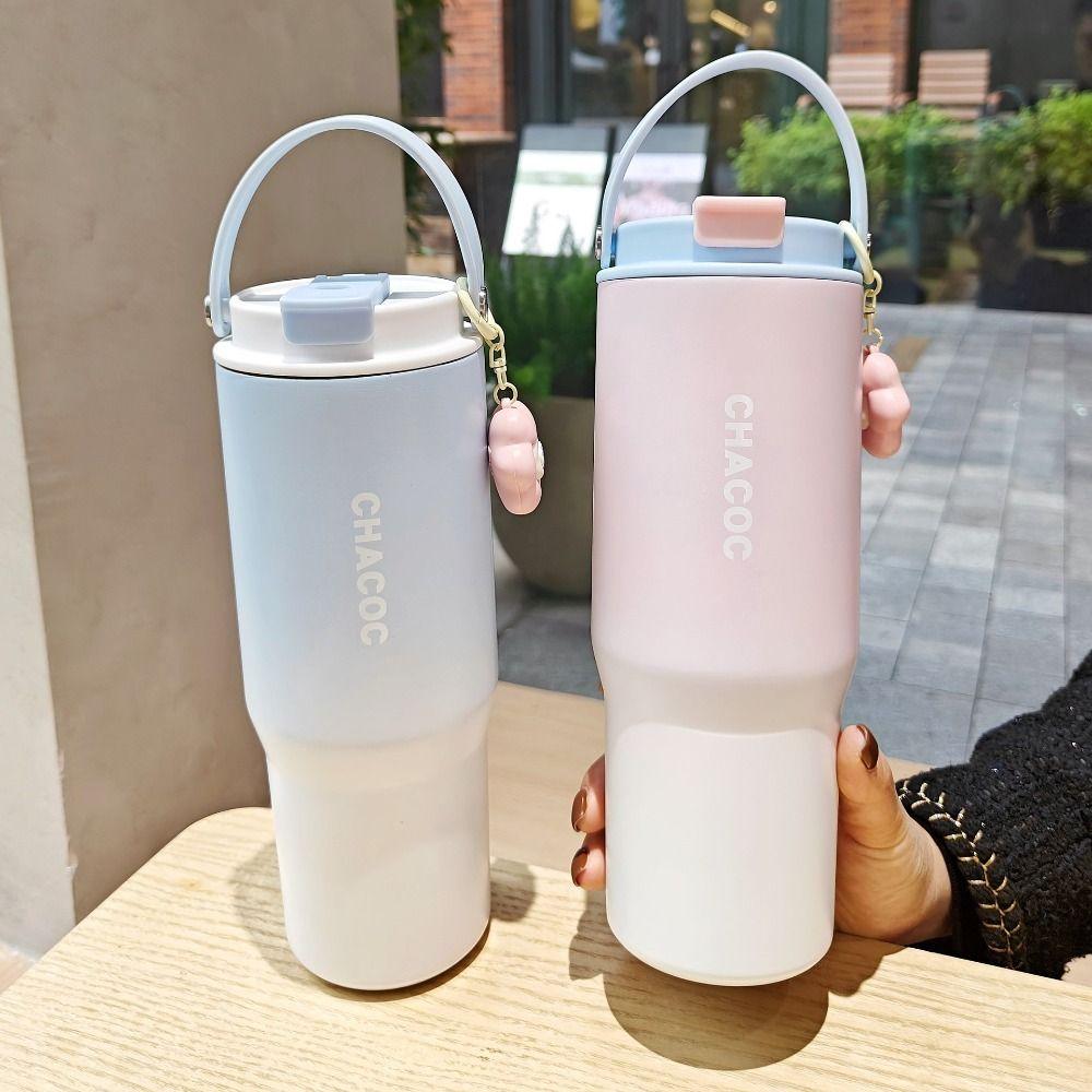 Fashion Vacuum Thermos Cup Stainless Steel Water Bottle Drinkware Insulation Cup  Gift