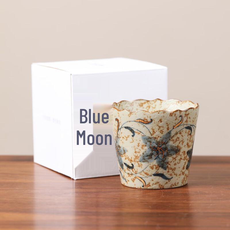 MULTIPOTENT Clock Flower Retro Glaze Coffee & Latte Art Cup