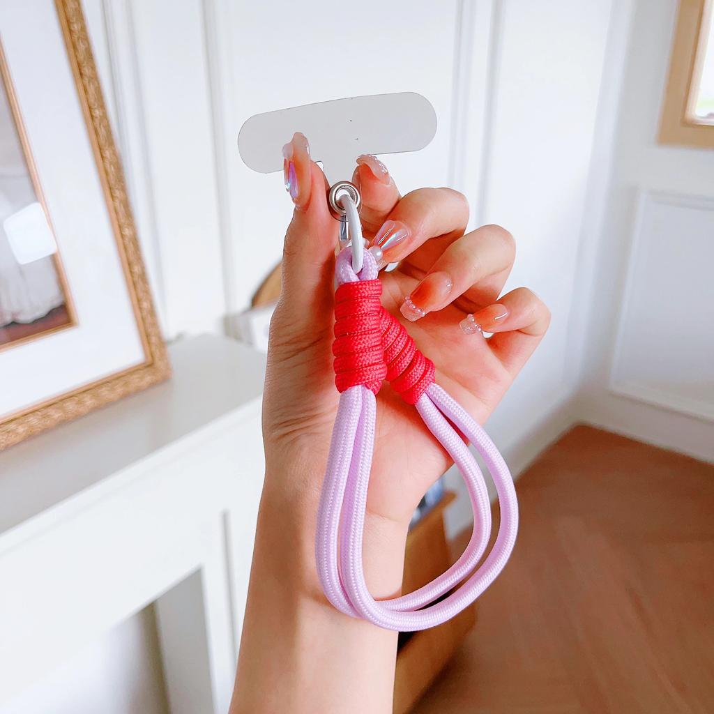 Fashion Mobile Phone Lanyard Rope For iPhone 17 Pro Max Wrist Strap Anti-drop Cord Decoration Pendant Multi-purpose Hanging Cord