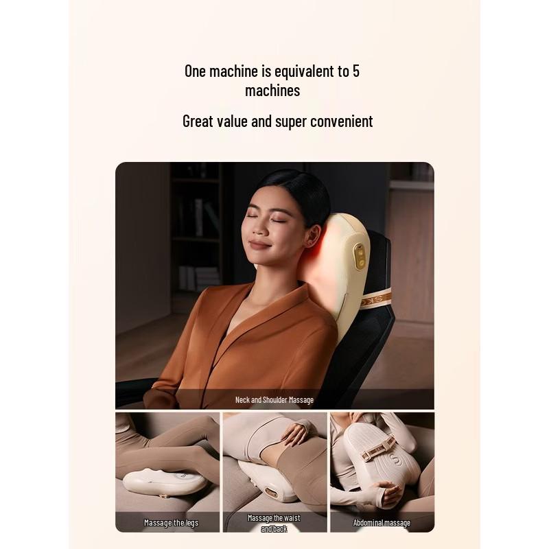 SKG T5-2 Lumbar & Back Massager with Heat CN plug (adapter included)