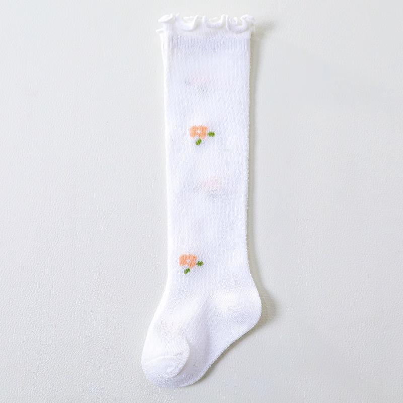 

Lightweight Newborn Knee-High Cotton Socks - Mosquito-Proof, Breathable & Non-Binding S (0-6 months)