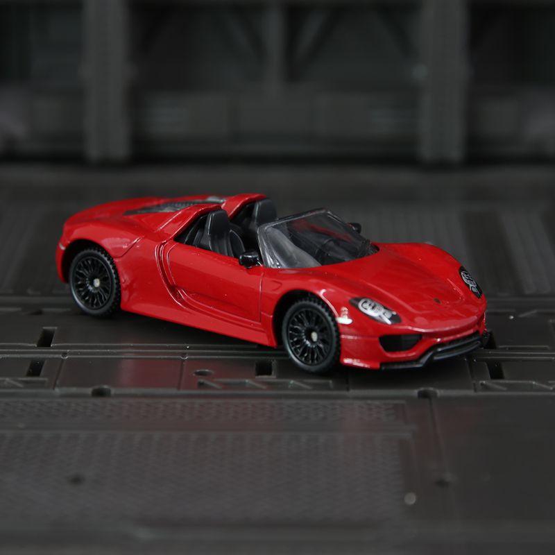 1: 61 Simulation Zinc Alloy Porsche 918 Spyder, Static Model, Metal Collectibles Gift Car