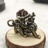 Brass Fengshui Dragon Ornament for Good Fortune and Happiness Ornaments for Home Desktop Car Vintage Decorations