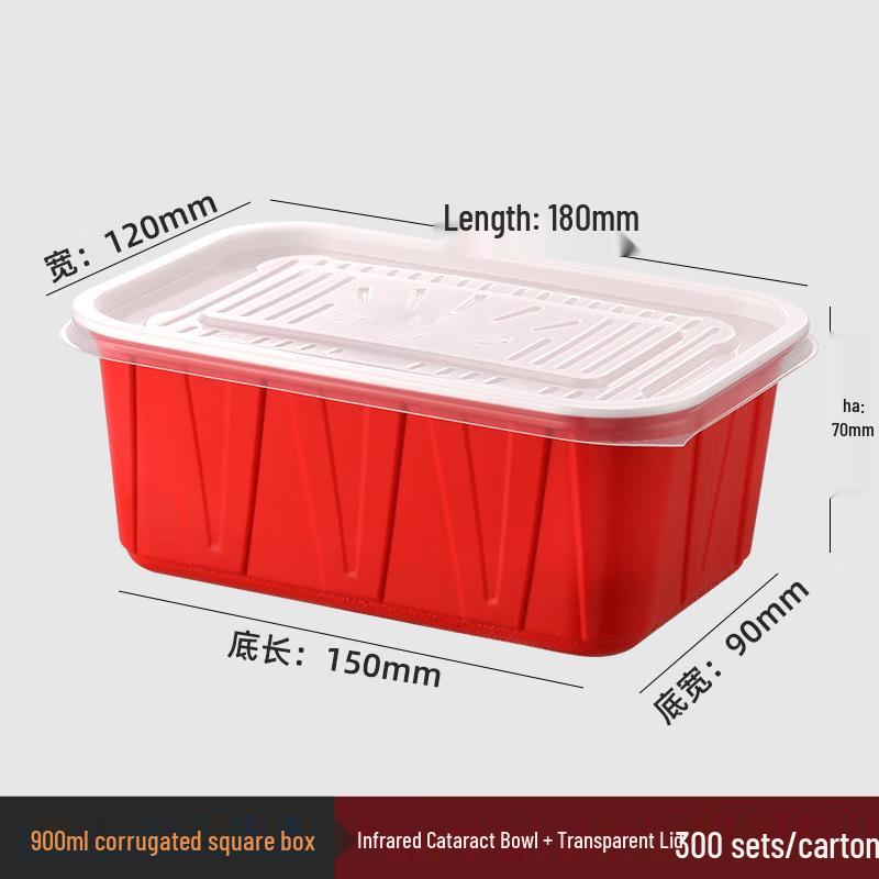 

Disposable Round Plastic Meal Box