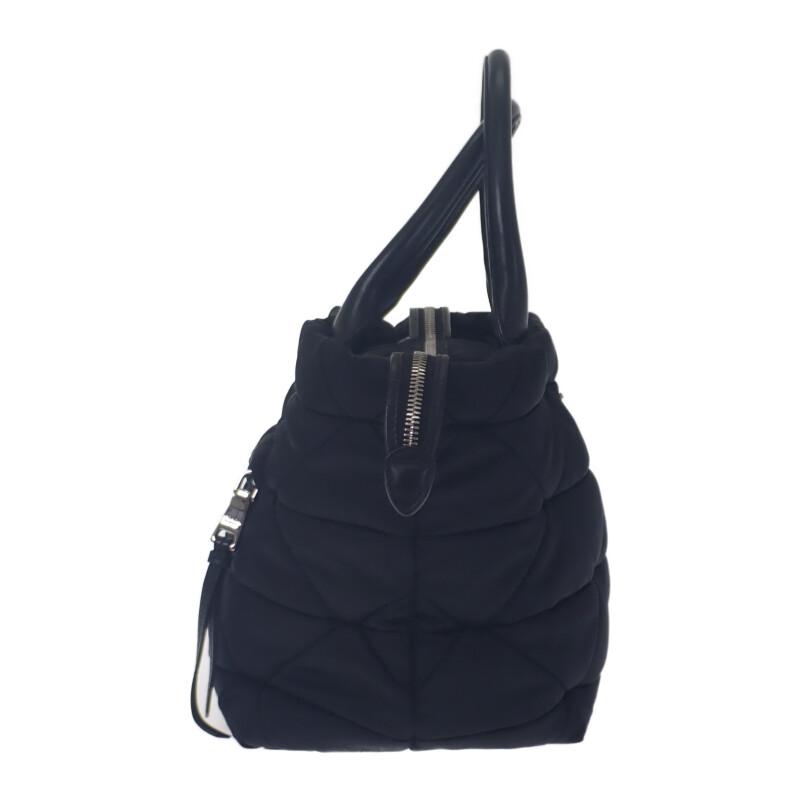 Prada 1BG436 Tote Bag Black Nylon Women