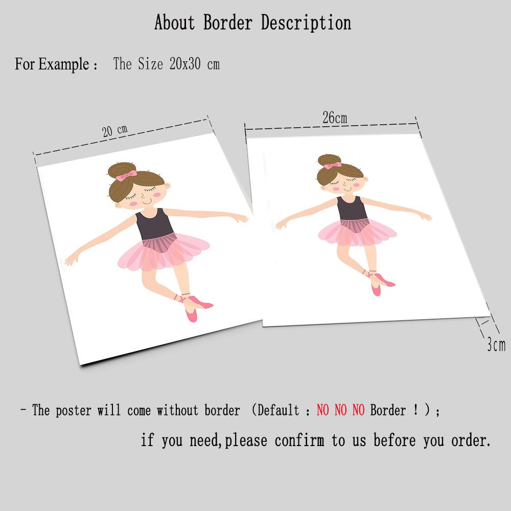 Pink Lovely Dance Girl Castle Unicorn Swan Wall Art Canvas Painting Nordic Posters And Prints Wall Pictures For Kids Room Decor