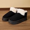 Hot-selling low-top piled thickened winter warm snow boots new couple thick-soled non-slip short wool cotton shoes