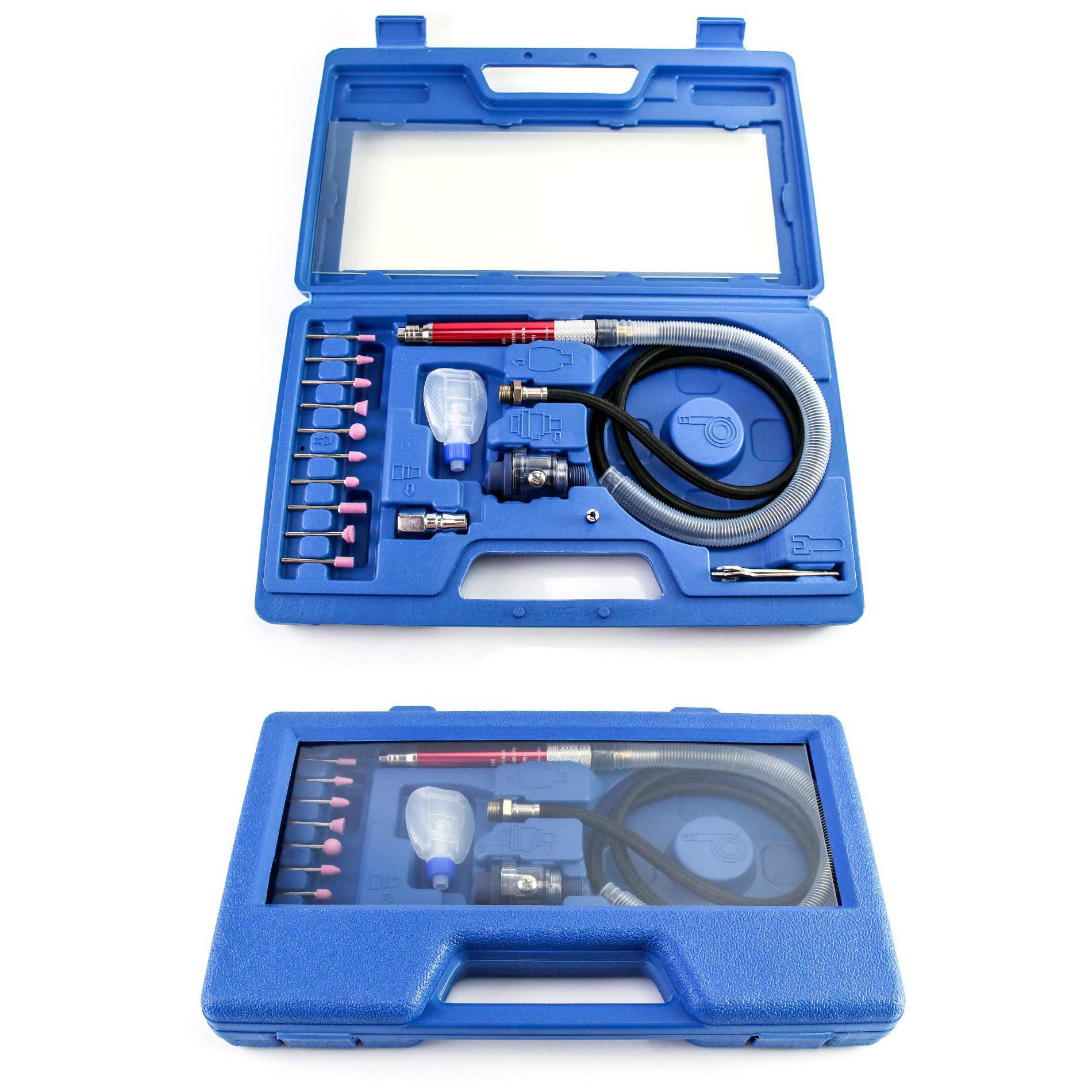 

Воздушная микрошлифовальная машина, 1/8-дюймовый мини-режущий инструмент для полировки карандашей. Воздушная шлифовальная машина для карандашей, свободная скорость 65000 об/мин. синий/розы красного