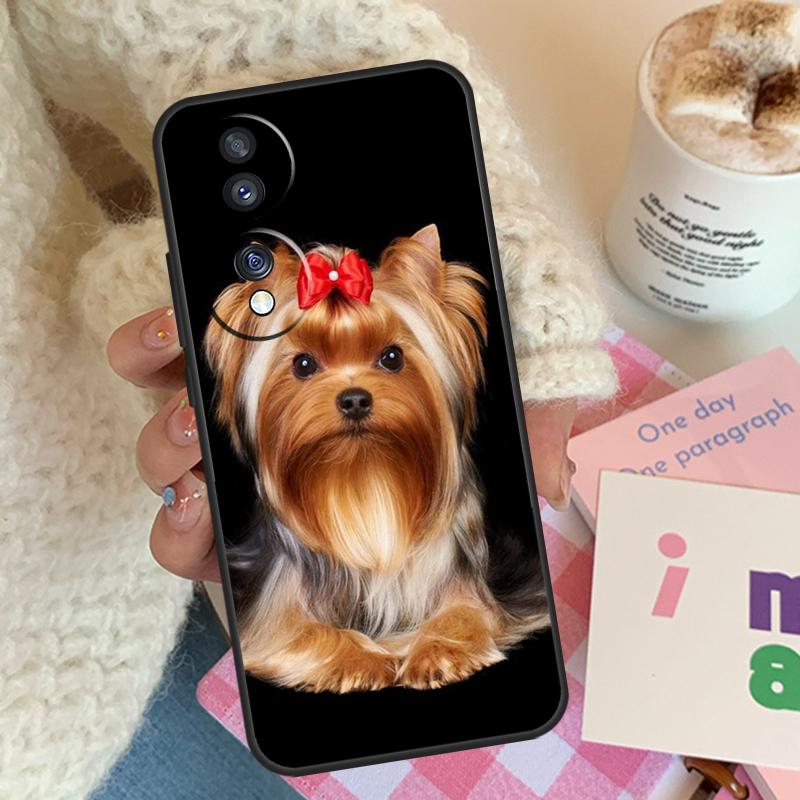 Yorkie Yorkshire Terrier For Honor Magic 8 7 6 5 Pro Case For Honor Win RT X9d X9b X9c X9a X8c X8b 200 400 70 90 Lite
