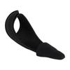 Protection d'index unique noire confortable Gant à bande élastique unisexe Pour la pêche en extérieur Gant d'index unique pour le lancer