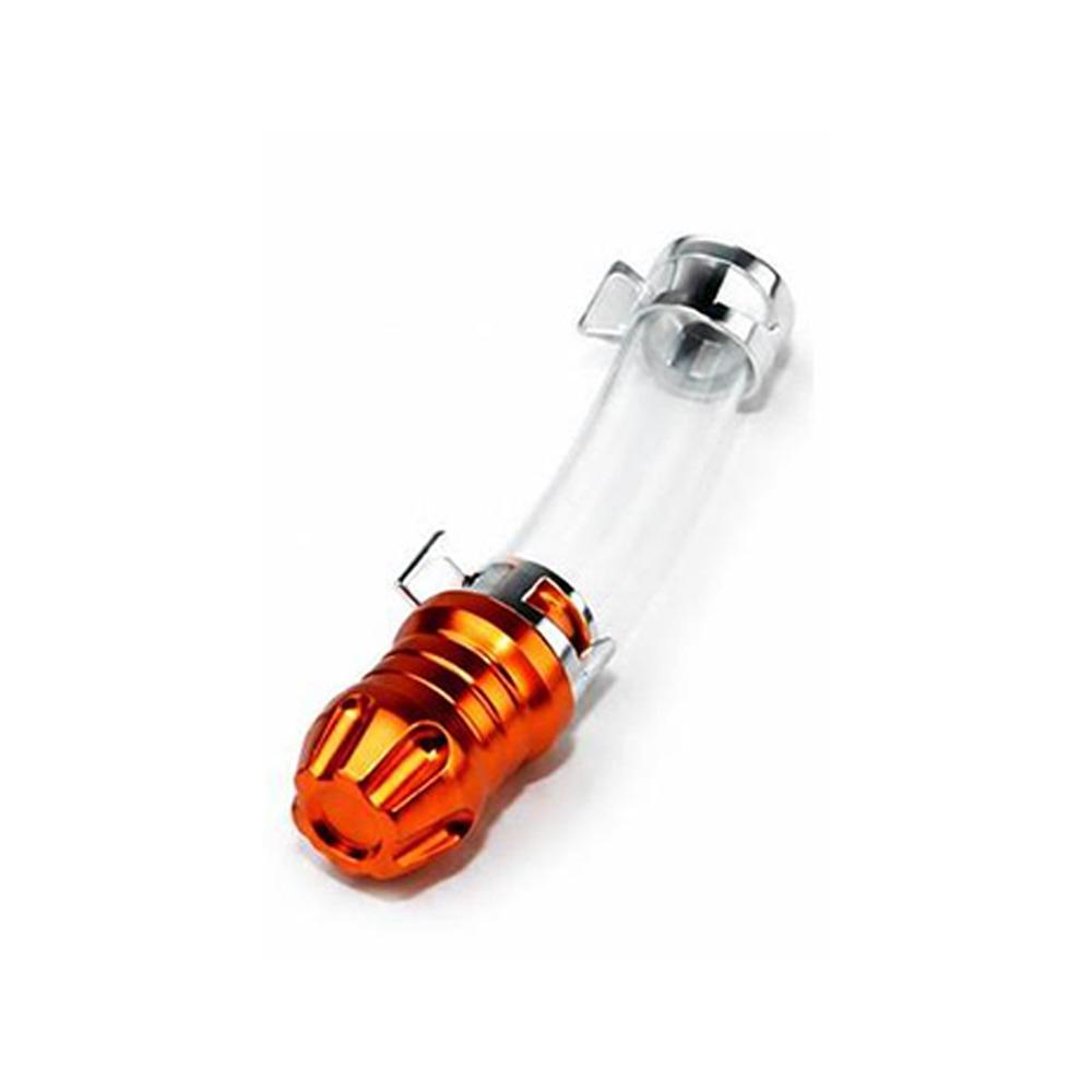 End Cap Air Filter Drain Tube CNC Aluminum Alloy Motorcycle Drain Tube Air Filter Maintenance