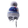 Children's Knitted Woolen Hat Cartoon Cute Winter Baby Hat for Boys and Girls To Keep Warm and Protect Ears