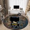 1pc Batman Comics Office Round Area Rug, Under Office Chairs Bedroom Living Room Home Decor, Room Deco, Available In Various Sizes