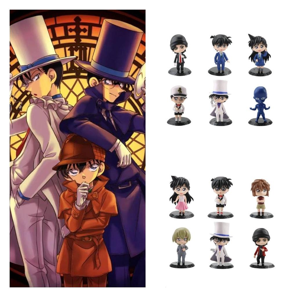 Premium 2nd Gen Detective Conan Action Figures Set Of 6 Models
