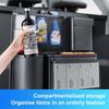 SEAMETAL Kofferraum Leder Aufbewahrungstasche Auto Sitzlehnen Organizer Multifunktional UV Aufbewahrung SUV Rücksitz Hängebeutel