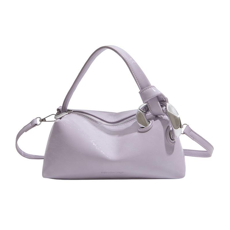 Urban Minimalist Pu Shoulder Bag With Zipper Pockets For Daily Use Female