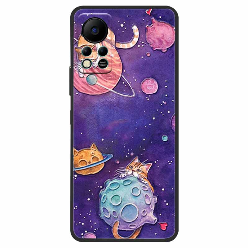 Für Infinix HOT 11S NFC Hülle X6812B Mode Weiches TPU Silikon Handyhülle Für Infinix HOT11S NFC Rückseite HOT 11 S 6.78 Funda