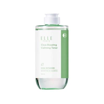 ELLE PARIS Cica Kalmerende Toner 500ml – Koreaanse Gezichtstoner voor de Gevoelige Huid met Centella Asiatica – Hydraterende & Verzachtende K-Beauty Huidverzorging