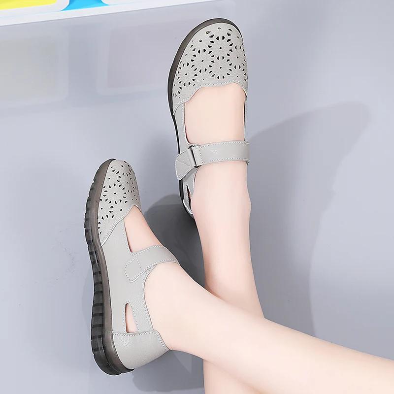 Fashion Women Sandals 2024 Casual Summer Shoes Women Low Heels Sandals For Wedges Shoes Soft Bottom Chaussure Femme Summer Footwear