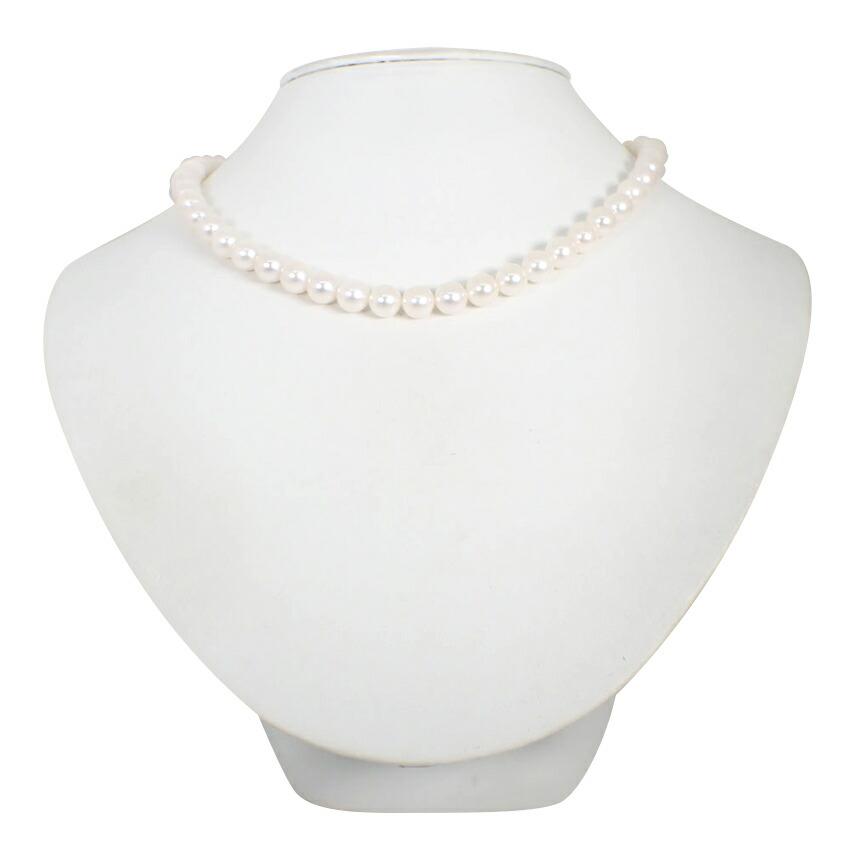 

[Вживаний] Перли Акойя SV 7,5-8,0 мм перлове намисто/g533-75