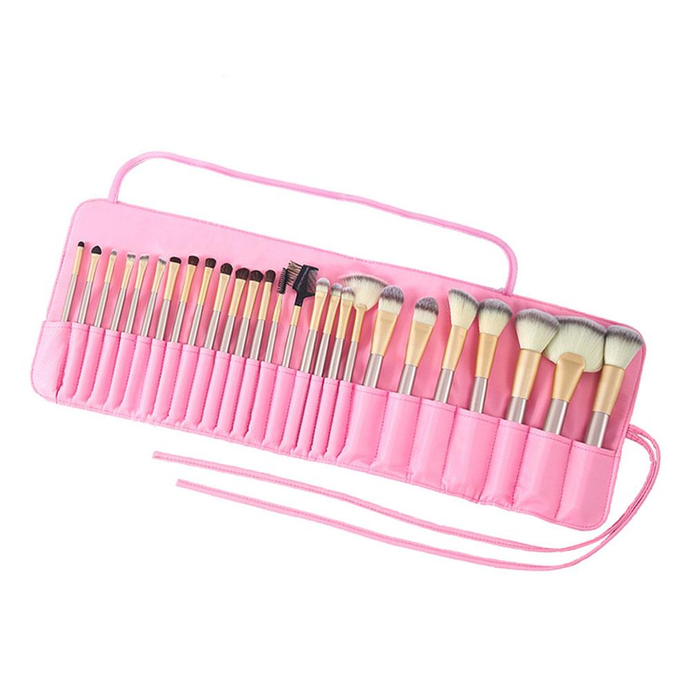 Makeup Brush Storage Case with Folding Design, Portable and Waterproof Travel Organizer