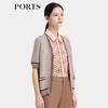 PORTS Women's Short-Sleeve Knit Cardigan