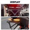 For 1290 Super Duke 1290 Super Duke R 2020-2025 Turn Signal Integrated License Plate Frame License Plate Holder Moto Accessories