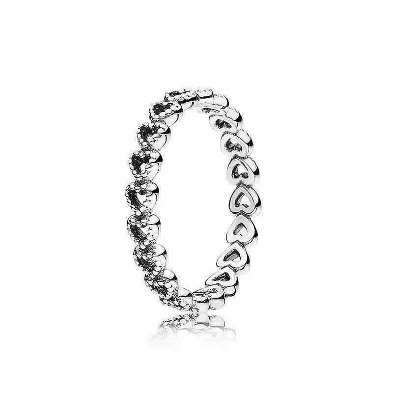 Anillo en forma de V 2026 Love Plata S925 Anillo de Concha, Flor de Cinco Pétalos con Diamantes, Anillo de Estrella de Epoxi.