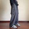 VANCAMEL Men's Relaxed Fit Straight Leg Cargo Pants