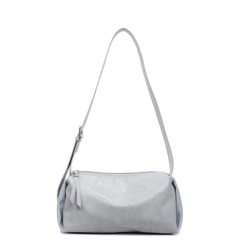 Color Solid Simple Large Capacity Women Casual Shoulder Bag For Daily Use