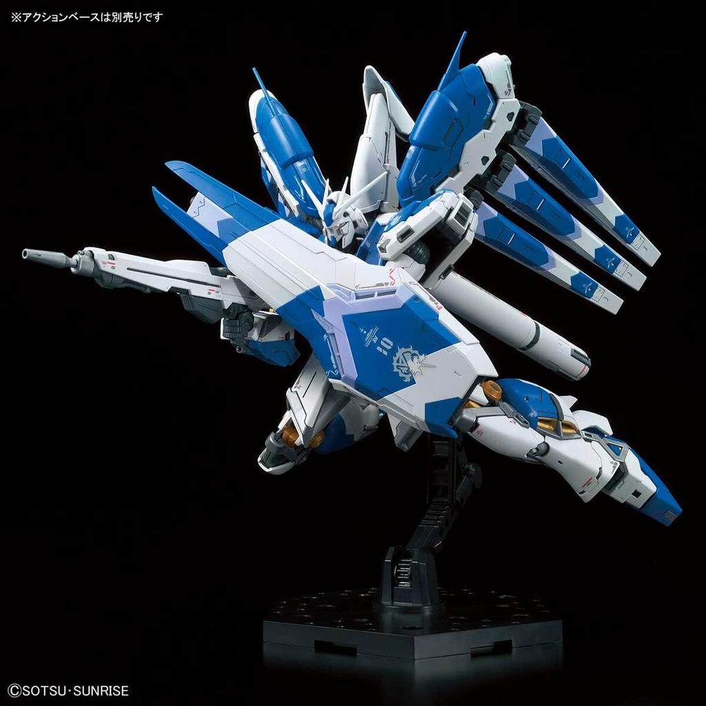 RG Mobile Suit Gundam Char's Counterattack Hi-Nu Gundam 1/144 Scale Color-Coded Plastic Model Kit 197709