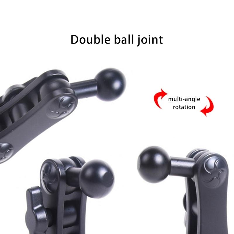 17mm Ball Mount Arm Extension Rod Joint Connector Adapter for Car Phone Holder Clamp Cellphone Air Vent Cradles
