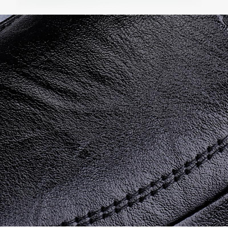 Fashion Men's Leather Business Shoes Men's Comfortable Loafers Handmade Men Casual Shoes New All-match Flats for Men