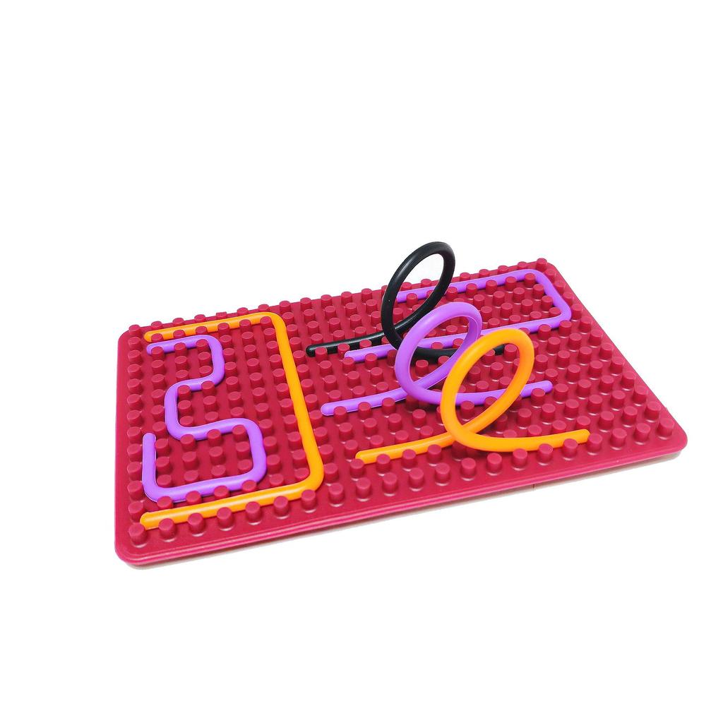 Children's Educational Silicone Sensory Puzzle Board - Twist & Learn Activity Toy