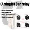 Universal 12V/24V Automotive Relays 5 Pin 40A Design Improved Durability Efficient Power Regulation for Car