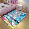 New Arrive! P0kemon Sylveon Cards Pattern Carpets Living Room Bedroom Sofa Floor Mat Area Rug Home Decor Gift for Family Friends