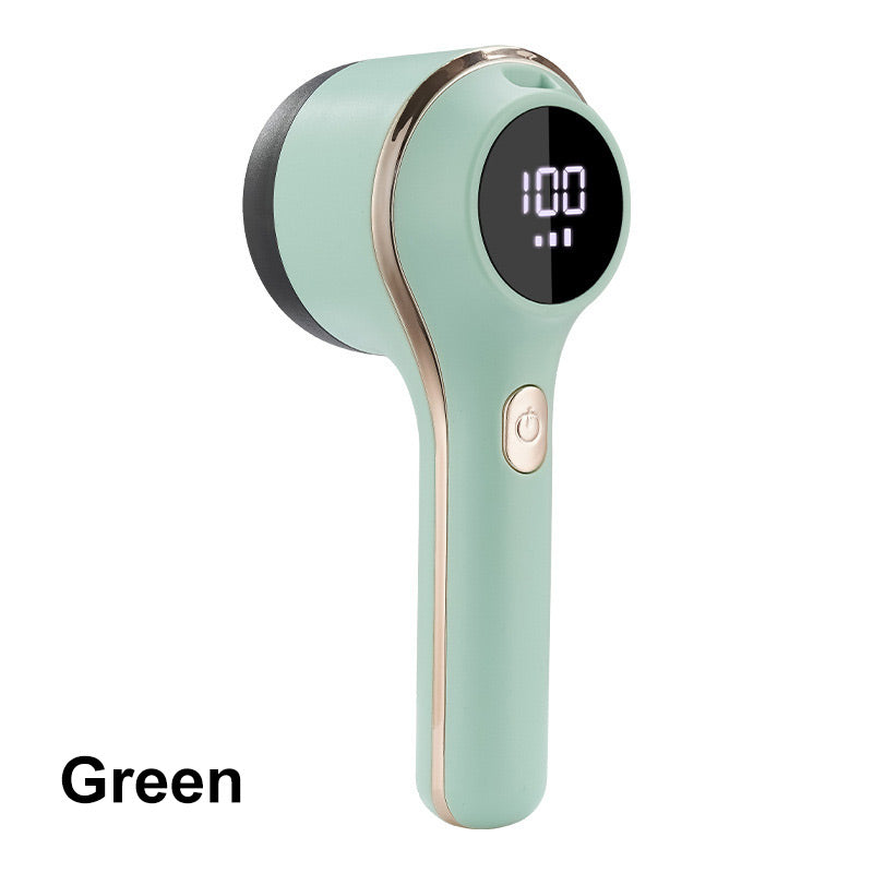 3-speed adjustment Portable Lint Remover Hair Ball Trimmer Fuzz Pellets Clothes Sweater Fabric Shaver with LED Digital