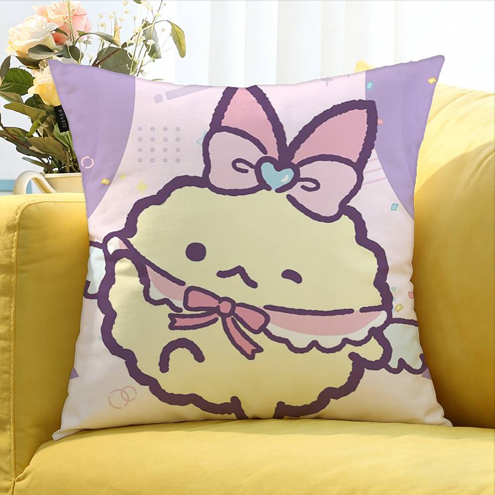 Sumikko Gurashi   Various Sizes Square Pillow Case For Car Home Bedchamber Decor