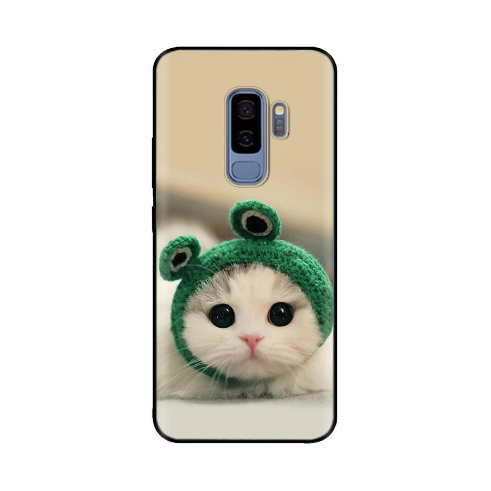 Shockproof Cover For Samsung S9 Case Animals Painted Soft Silicone Back Cover For Samsung Galaxy S9 Plus S9Plus S 9 Phone Cases