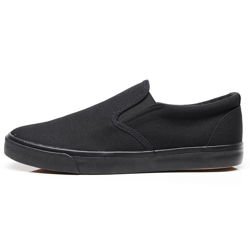 Neu Canvas Driving Schuhe Männer Grün Schwarz Gelb Weiß Vulkanisierte Lazy Canvas Schuhe Herren Designer Sneakers Fashion
