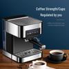 Compact Espresso Machine with Milk Frother for Home and Office