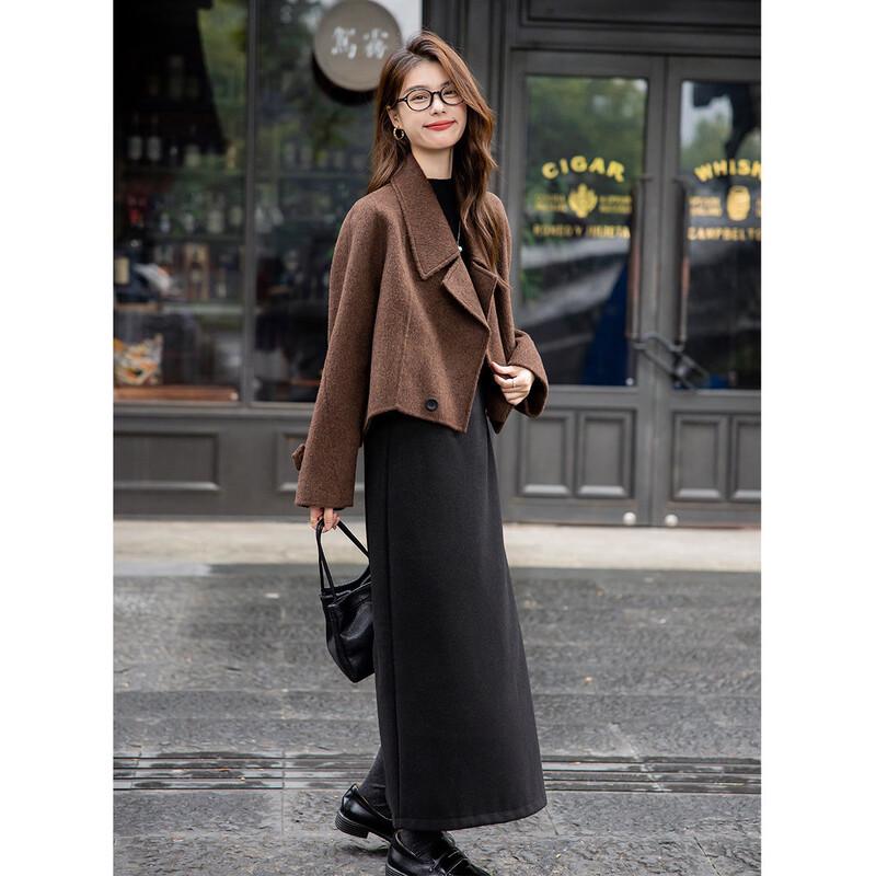 Mocana Women's Versatile Short Wool Blend Coat